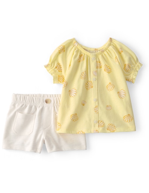 Conjunto de algodón para bebé niña 1