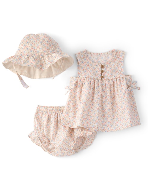 Conjunto Carter's de algodón para bebé niña