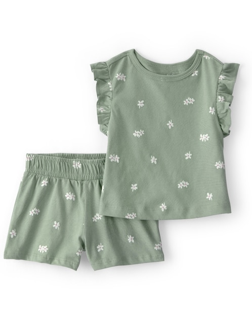 Conjunto de algodón para bebé niña 1