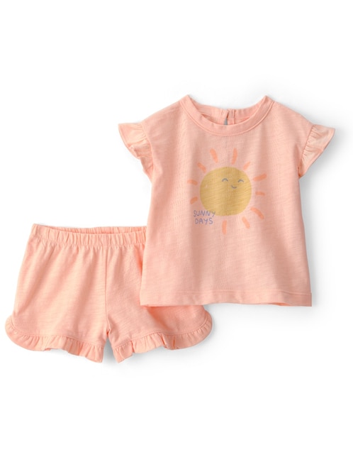 Conjunto de algodón para bebé niña 1