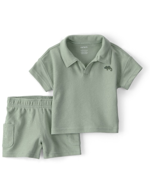 Conjunto Carter's de algodón para bebé niño