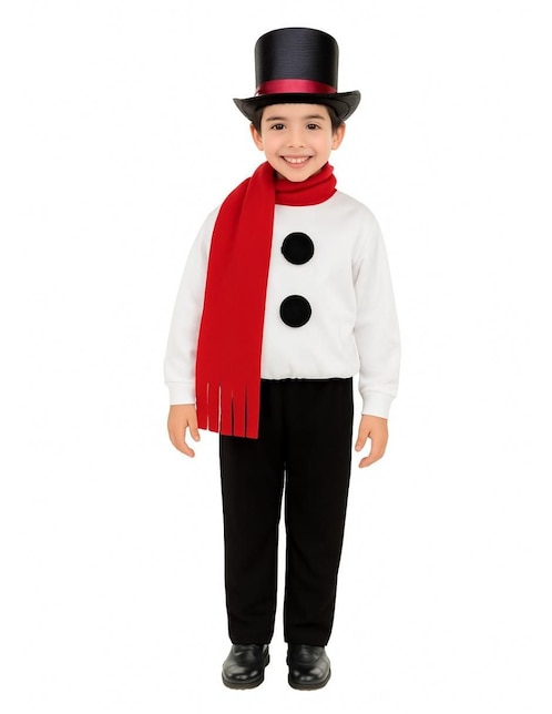 Disfraz Disfraces Tudi de muñeco de nieve infantil