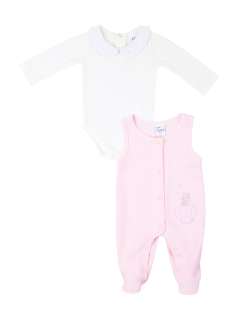 Conjunto Cao Duck de algodón para bebé niña
