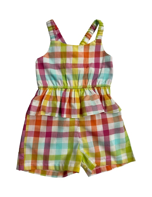 Jumpsuit de algodón para bebé niña 1