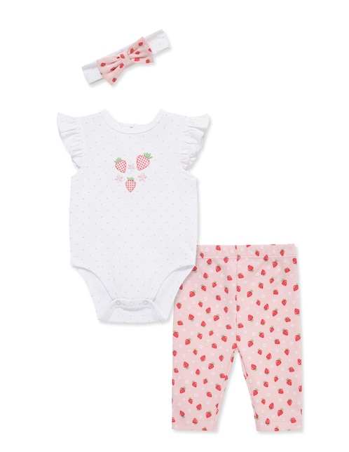 Conjunto de algodón para bebé niña 1