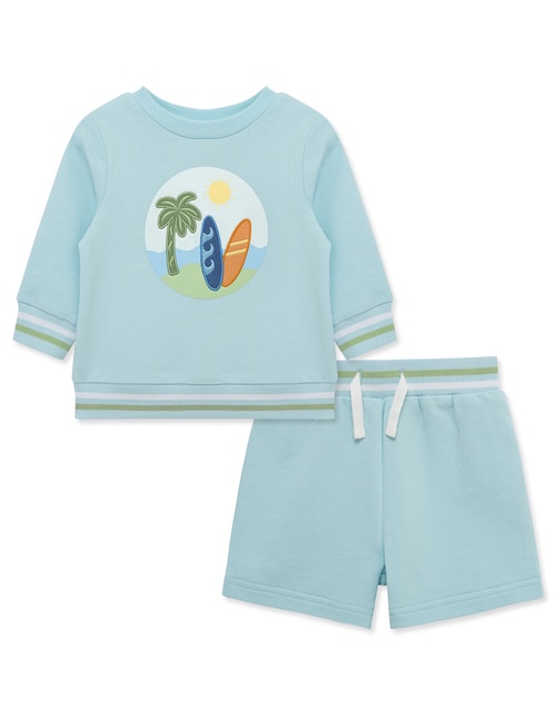 Conjunto Little Me de algodón para bebé niño