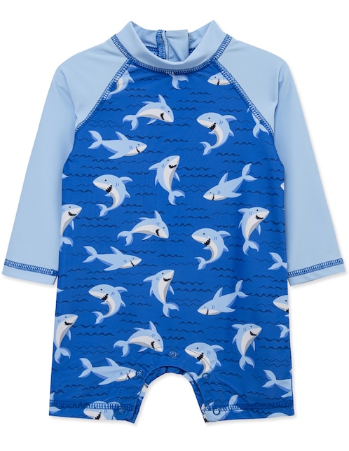 Traje de baño completo Little Me para bebé