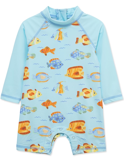 Traje de baño completo Little Me para bebé