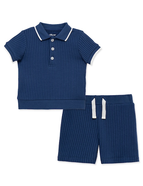 Conjunto casual Little Me de algodón para bebé niño