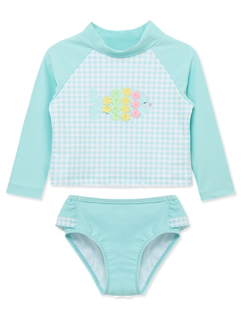 Conjunto traje de baño Little Me para bebé