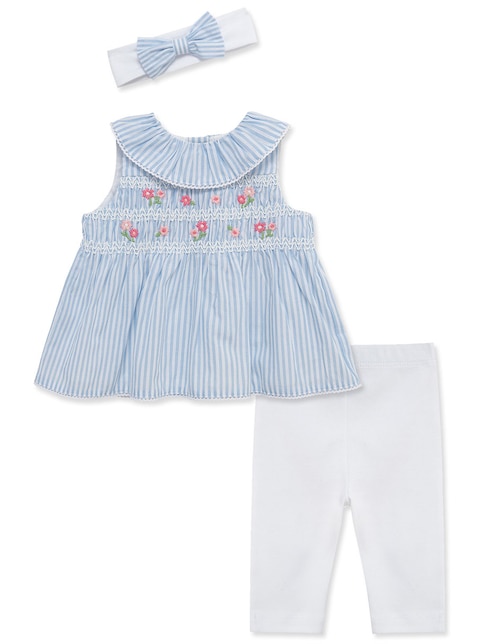 Conjunto Little Me de algodón para bebé niña