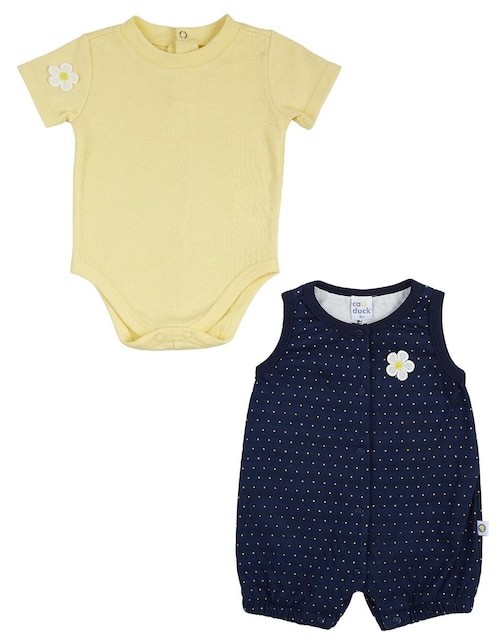 Conjunto Cao Duck para bebé niña