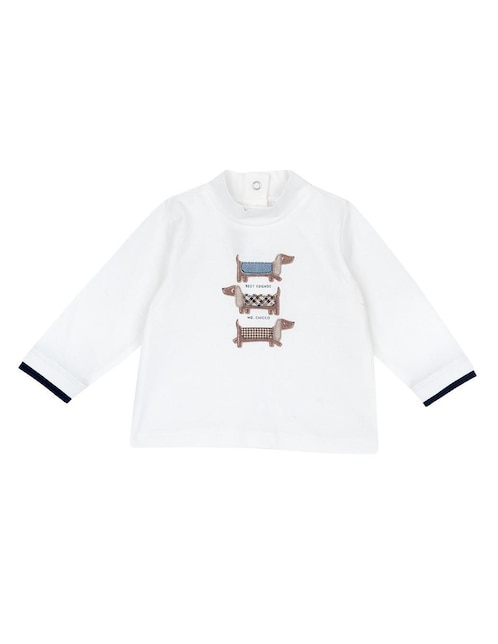 Camiseta cuello alto Chicco para niño