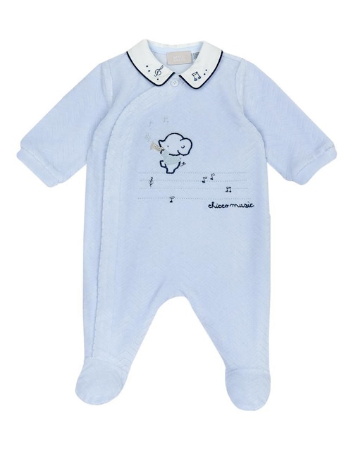 Mameluco Chicco de algodón para bebé niño