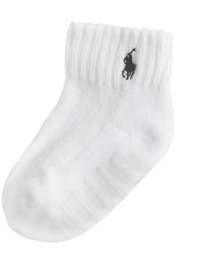 Set de tin Polo Ralph Lauren de nylon para bebé unisex 3 pares