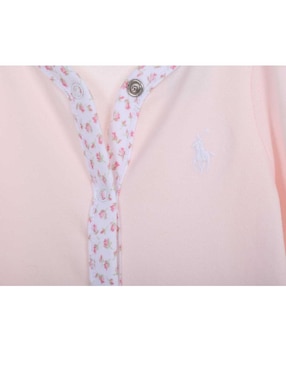 Mameluco Polo de algodón para bebé niña