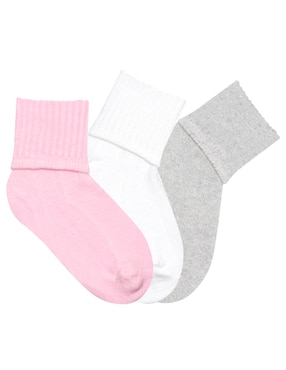 Set tin Mon Caramel Basics para bebé niña 3 pares