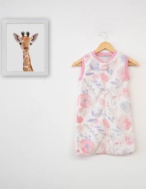 Saco de dormir floral Chiquimundo para bebé