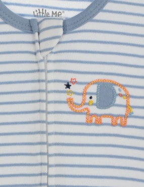 Mameluco Little Me de algodón para bebé niño