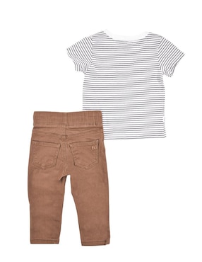 Conjunto Baby Creysi de algodón para niña