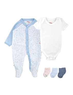 Conjunto Baby Creysi Para Bebé Niño 5 Piezas