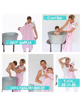 Toalla para baño Small Soul infantil unisex