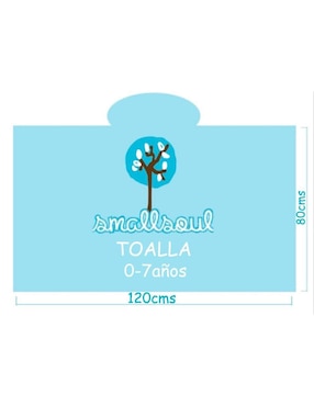 Toalla para baño Small Soul de algodón