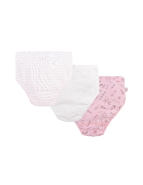 Set panty Baby Creysi Collection algodón para niña
