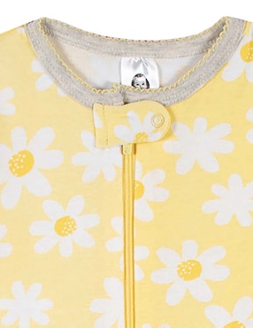 Set de mamelucos Gerber de algodón para bebé niña