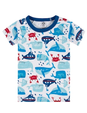 Conjunto pijama Gerber Ballenas para bebé niño