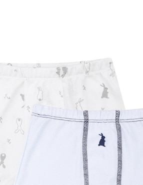 Set bóxer Mon Caramel Basics algodón para bebé niño