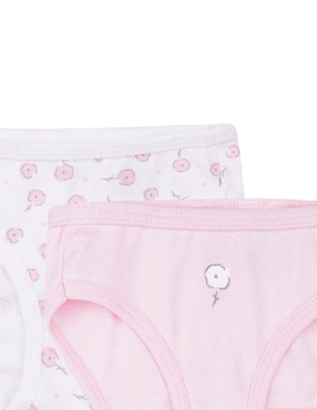 Set panty Mon Caramel Basics algodón para bebé niña