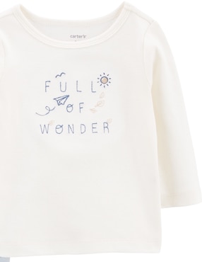 Conjunto Carter's de algodón para niño