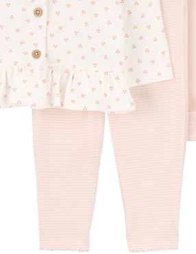 Conjunto Carter's de algodón para niña