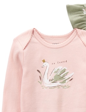 Conjunto Carter's de algodón para niña