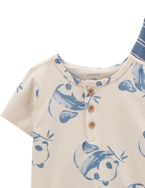 Conjunto Carter's de algodón para niño 3 piezas