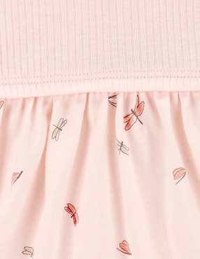 Conjunto Carter's de algodón para bebé niña 2 piezas