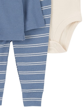 Conjunto Carter's de algodón para niño 3 piezas