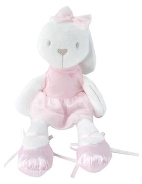 Peluche De Dara Baby Coneja Bailarina Rosa