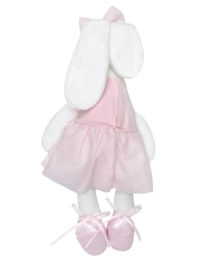 Peluche de Dara Baby Coneja Bailarina Rosa de 45 cm