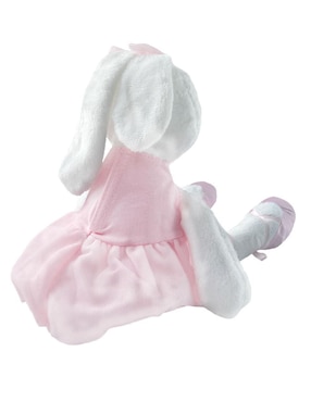 Peluche de Dara Baby Coneja Bailarina Rosa de 45 cm