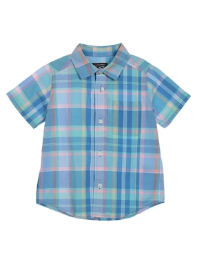 Camisa Casual The Children's Place De Algodón Manga Corta Para Bebé Niño