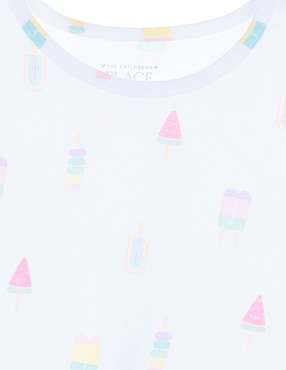 Playera The Childrens Place manga corta para preescolar niña