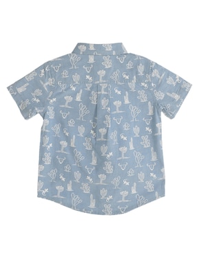 Camisa casual The Children's Place de algodón manga corta para niño