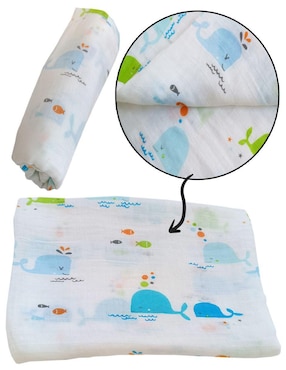 Set manta de tejido plano Dara Baby para bebé niño
