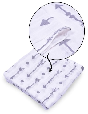 Set manta de tejido plano Dara Baby para bebé niña