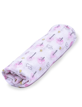 Set manta de tejido plano Dara Baby para bebé niña