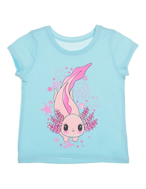 Playera The Children's Place Manga Corta Para Niña