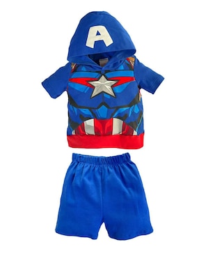 Conjunto Marvel De Algodón Para Niño 2 Piezas