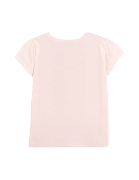 Playera Baby Creysi Collection Peanuts manga corta para bebé niña